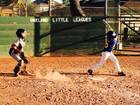 Oakland Little League players practice at Bushrod Park, which was to benefit from a fundraiser featuring the A's. Photo: Andrew Ross, The Chronicle